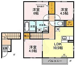 D−room加茂 A棟 2階