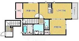 桜コート2 2階/-