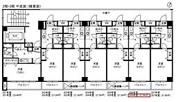 千川マンション ワンルームの間取図画像