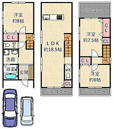 大庄北４丁目　新築戸建