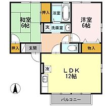 ガーデンビレッジＵＹ A101 ｜ 佐賀県佐賀市開成3丁目（賃貸アパート2LDK・1階・54.65㎡） その2