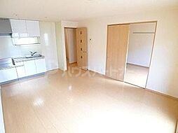 京成松戸線 常盤平駅 徒歩13分の賃貸アパート 1階2LDKのリビング/ダイニング