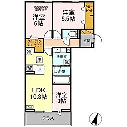 間取図画像 3LDK