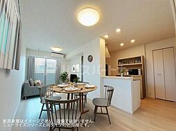 東武野田線 六実駅 徒歩3分の賃貸アパート 1階1LDKのリビング/ダイニング