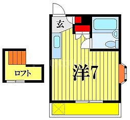 間取図画像 ワンルーム