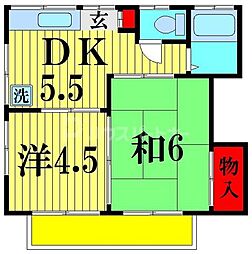 コーポ サンハイム 1階/-
