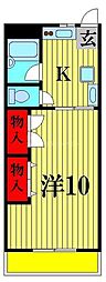 間取図画像 1K