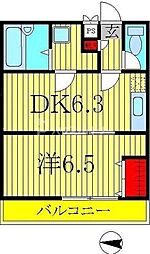 間取図画像 1DK