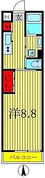 リブリ・こでまり 1Kの間取図画像