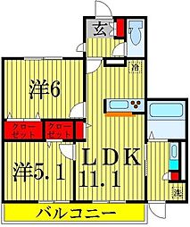 WEST COURT 楓 1階/-
