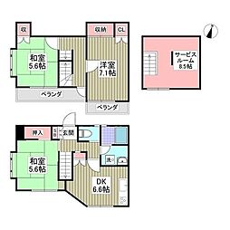 ジュネパレス江戸川台第1 2階