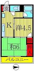 間取図画像 2K