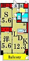 グランジュテ26階17.5万円