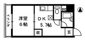 マンション高田館 ３０２号 ｜ 新潟県上越市本町６丁目1-23（賃貸マンション1DK・3階・27.36㎡） その2