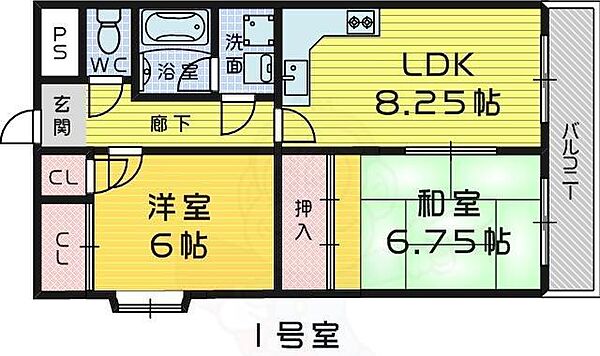 ソファイン深井 ｜大阪府堺市中区東山(賃貸マンション2LDK・1階・52.00㎡)の写真 その2