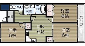 ウォーク羽衣 510 ｜ 大阪府高石市東羽衣３丁目（賃貸マンション3LDK・5階・56.81㎡） その2