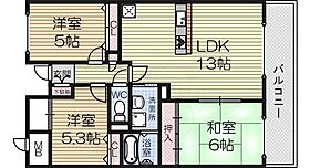 アーバン西取石  ｜ 大阪府高石市西取石３丁目14番11号（賃貸マンション3LDK・1階・65.45㎡） その2