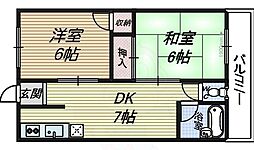 池尻ハイツ 2階/-