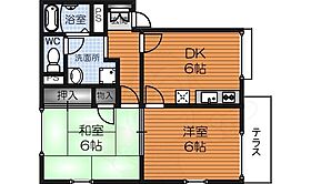 角野ハイツ2  ｜ 大阪府堺市西区鳳東町７丁（賃貸アパート2DK・1階・45.00㎡） その2