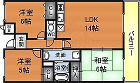 カサグランデス浜寺北  ｜ 大阪府堺市西区浜寺石津町東１丁（賃貸マンション3LDK・3階・65.27㎡） その2