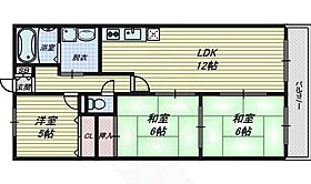 大阪府和泉市観音寺町（賃貸マンション3LDK・3階・63.00㎡） その2