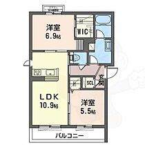 シャーメゾン彩  ｜ 大阪府堺市西区家原寺町１丁（賃貸マンション2LDK・3階・57.35㎡） その2