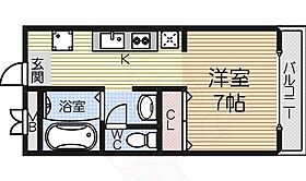 大阪府泉大津市東豊中町３丁目（賃貸アパート1R・2階・23.77㎡） その2