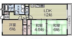 シャルマン徳川  ｜ 大阪府堺市西区鳳北町８丁（賃貸マンション3LDK・4階・61.00㎡） その2