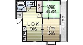 JSC高石  ｜ 大阪府高石市千代田２丁目（賃貸マンション2LDK・4階・35.37㎡） その2