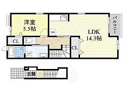 JR阪和線 北信太駅 徒歩22分