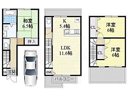 南海泉北線 泉ケ丘駅 徒歩11分