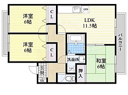 アンジェラスA 1階/-