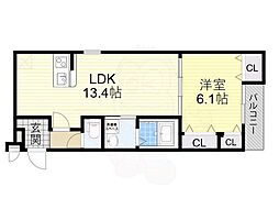 南海線 諏訪ノ森駅 徒歩3分 2階/-