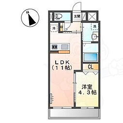 プリムローズ 深井 3階/-