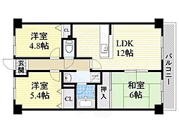 JR阪和線 和泉府中駅 徒歩12分 5階/-