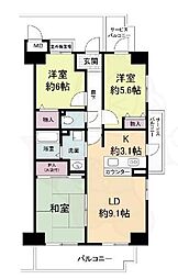 サバービア泉大津 3階