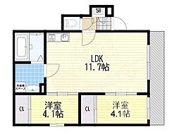 南海線 浜寺公園駅 徒歩7分 2階/-