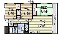 アベニール羽衣 2階