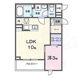東羽衣6丁目アパート 1階