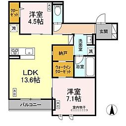 D-comodo小金井貫井北町 3階/302