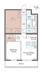 SYMPHONY PARK 2LDKの間取図画像