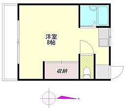ヴィラアミン 2階/205