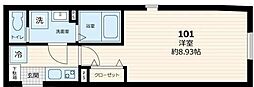 GATE Residence Mitaka 1Kの間取図画像