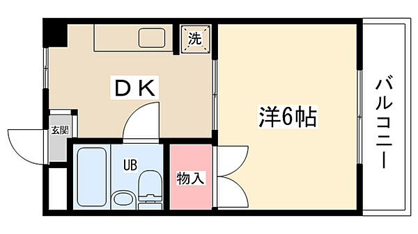 メゾン古淵 ｜神奈川県相模原市中央区東淵野辺4丁目(賃貸マンション1DK・2階・19.80㎡)の写真 その2