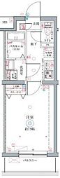 葛飾区奥戸2丁目マンション 1Kの間取図画像