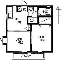 クレセントD 102 ｜ 群馬県前橋市山王町2丁目14-4（賃貸アパート2DK・1階・36.54㎡） その2