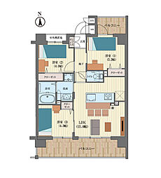 ピアッツァゲート八木 4階