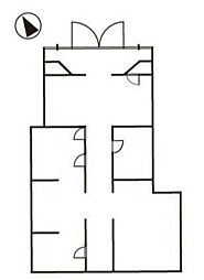 レトワル明神町の間取図画像