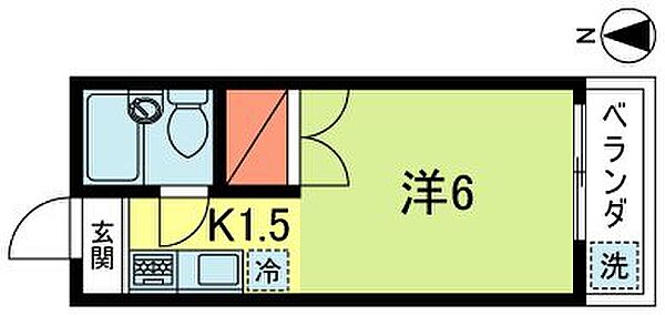 メイプルハイツ ｜東京都杉並区上荻４丁目(賃貸アパート1K・1階・15.50㎡)の写真 その2