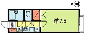 東京都杉並区上荻４丁目（賃貸アパート1K・2階・22.30㎡） その2